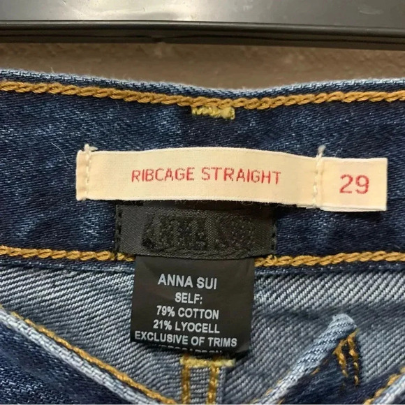 Levi’s x Anna Sui Trimmed Jeans Size 29 - Picture 5 of 11